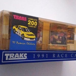 TRAKS 1991 race Cards  never opened